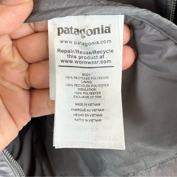 Patagonia Vosque 3-in-1 Parka Women's Size Small Style 28567 Grey - Picture 15 of 16